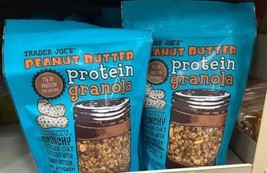 2-Pack Trader Joe&#39;s  Peanut Butter protein Granola 12oz - PACK OF 2 - $24.74