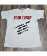 Rare VTG Indiana University Hoosiers Bob Knight School Converse T Shirt ... - €16,92 EUR