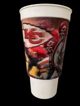 Kansas City Chiefs 3D Large Drinking Cup Tumbler Marc Boerigter Omar Eas... - $37.22