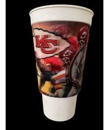 Kansas City Chiefs 3D Large Drinking Cup Tumbler Marc Boerigter Omar Eas... - £29.71 GBP