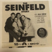 Seinfeld Story Tv Guide Vintage Print Ad Jerry Seinfeld Jason Alexander ... - $5.93