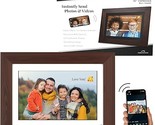 10 Wifi Digital Photo Frame | Send Photo Or Video From Phone To Digital ... - $259.99