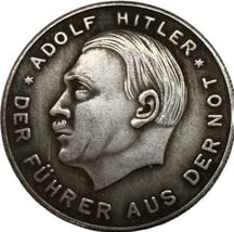 50 Pfennig Restrike medalla - ficha de guerra alemana - $13.25