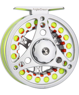 Aluminum Alloy Fly Reel Combo with Weight Forward Line and Taper Leader - $60.99
