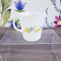 Pyrex Flirtation Replacement Creamer Butterflies Blue Yellow Flowers Vintage - £7.59 GBP
