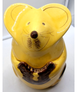 Treasure Craft Compton California Yellow Mouse Cookie Jar Made In USA - $28.95