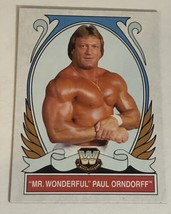 Mr Wonderful Paul Orndorff WWE Topps Heritage Trading Card 2008 #80 - £1.54 GBP