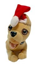 Yo Quiero Taco Bell Chihuahua Plush Dog with Santa Hat 6 Inches Christmas - $8.64