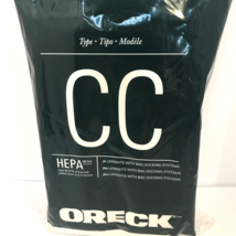 ORECK Vacuum Bags Type CC Hepa Filtration Odor Fighting - £11.67 GBP