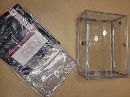 Invisibox clear foldable Storage Stackable Organizer 8&quot;x11&quot;x4&quot; GREAT FOR... - $9.89