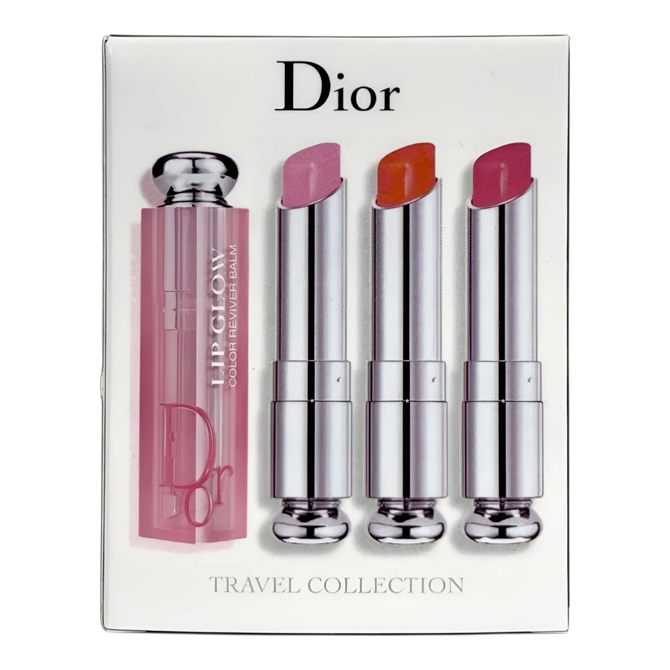 Dior Addict Lip Glow Backstage Pros Color Reviver Trio 3×0.11oz #001,004... - $55.43