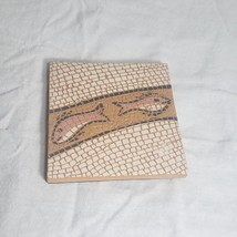 Fish mosaic tile coaster - $7.92