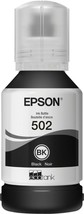 BLACK EPSON 502 Ink inkjet tank Bottle expiration best use before 2025 127ml blk - £27.65 GBP