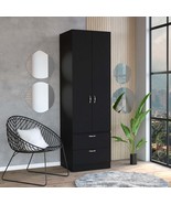 Vico 76&quot; Armoire Wardrobe Closet with Drawers &amp; Shelf - $6,567.39 MXN