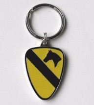 Army 1ST Cavalry Enamel Key Ring Key Chain 1.5 Inches - $7.99
