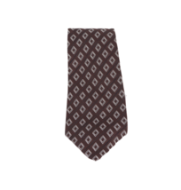 Vintage 90s Ralph Lauren Geometric Diamond Hand Made Silk Neck Tie Dress... - £31.61 GBP