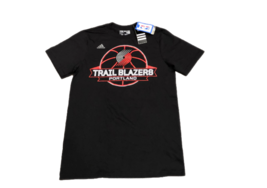 New NWT Portland Trail Blazers adidas Ultimate Graphic Logo Small T-Shirt  - £14.20 GBP