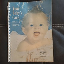 Vtg &#39;your Baby&#39;s Care&#39; Baby 23RD Ed Carleton J West Publications Trade Paperback - £17.13 GBP