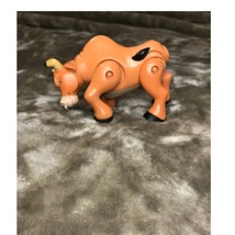 Tomy Brown Raging Bull Cow Jointed Plastic Figure Farm Animal Pretend Play Toy - $9.75