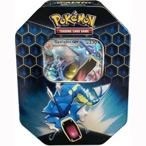 Pokemon Empty Collectible Tin TCG Sun and Moon Hidden Fates Gyardos GX - £4.65 GBP