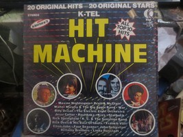 K-TEL Hit Machine Tu 2480 Kiss War Elton John Linda Ronstadt Lp Vinyl Record - $9.47