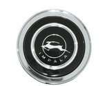 1964 64 Impala Steering Wheel Horn Ring Chrome Center Cap Button Assembly - $45.61