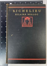 Richelieu, A Study by Hilaire Belloc, 1929 Hardcover, First Edition - £43.90 GBP