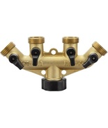 GroundWork DRG2021110 Brass Manifold with Shutoff 4 Way 3/4 Inch - €47,14 EUR GroundWork DRG2021110 Brass Manifold with Shutoff 4 Way 3/4 Inch - €47,14 EUR