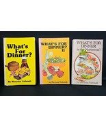 Maryanna Vollstedt - Whats For Dinner? Lot of Three Cookbooks  - $40.60 CAD