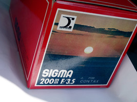 SIGMA 3.5/200 Floating Elements Design 85cm MFD for Contax Yashica C/Y, ... - $186.65