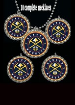 Denver Nuggets Necklaces party favors lot of 20 basketball complete necklace - $26.28
