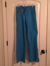 NRG by Barco Women&#39;s Blue Scrub Pants One Piece Nurse Medical Size XS - £18.22 GBP