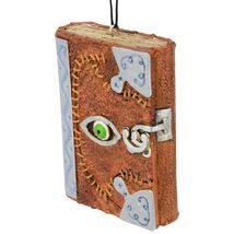 NO PACKAGING Book of Spells Witch Books Halloween / Christmas Ornaments ... - $10.00