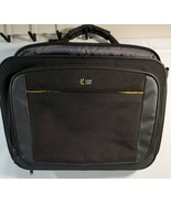 Case Logic Laptop Case Bag Messenger Shoulder Black 15-17” Storage Tablet - $8.91