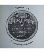 1978 HARRISON RECORD LETS START JACK TEAGARDEN BLUES BIG BAND SWING BART... - £18.15 GBP