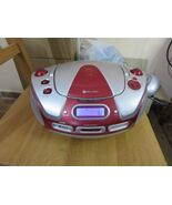 BELSON BSA-560-Radio Boombox Rouge MP3 - USB - Système Micro - $527.71 MXN