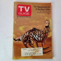 TV Guide Bewitched 1969 Elizabeth Montgomery Isaac Asimov March 22-28 NY... - $9.85