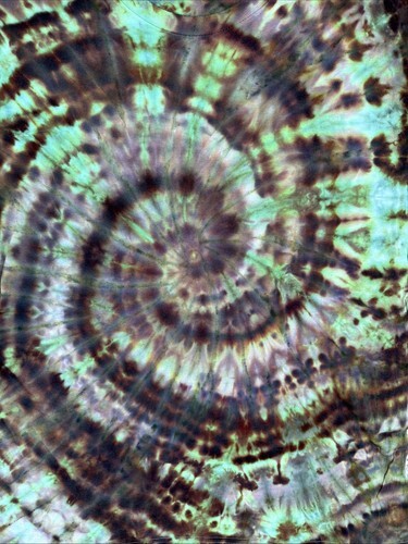 NEW Gilden Men’s Green Brown Spiral Ice Tie Dye Short Sleeve Shirt Size XL Item image 6