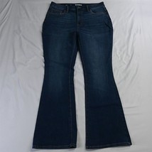 Sonoma 14 Flare Dark Wash Stretch Denim Womens Jeans - £13.57 GBP