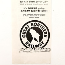 1958 Great Northern Railway Advertisement Railroad Train Colorado DWII30 - $19.99