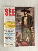 See - March 1958 - Jesse James, Janet Leigh, &quot;Ensign O&#39;toole,&quot; Ed Valigursky Etc - £9.45 GBP