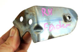 2009-2015 jaguar xf xfr front right passenger fender support bracket mou... - $474.56 MXN