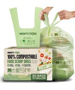 13 Gallon Compost Bags With Handles - 30 Count Biodegradable Trash Bags, - $29.69
