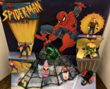 Vintage 90s Marvel Comics Spiderman McDonalds Happy Meal Toy Display - V... - £132.06 GBP