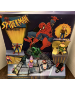 Vintage 90s Marvel Comics Spiderman McDonalds Happy Meal Toy Display - V... - £131.95 GBP