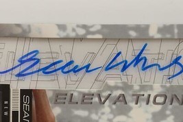 SEAN WILLIAMS 2007-08 Bowman Elevation Rookie Jersey Auto Card RW-SW 54/169 - £7.77 GBP