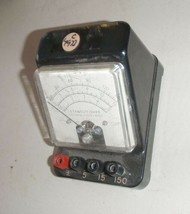 Stansi Fisher Table Top Meter Model 654R 44243 - 0-150 Volts AC - £15.60 GBP