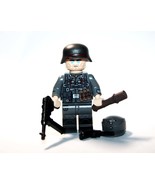 German Waffen Ss Officer With Mp40 Ww2 Army Minifigure US - $7.90