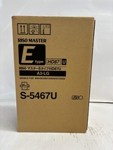 Genuine Risograph EZ ME9350,ME9450, E-Type Master paper Roll HD87 A3-LG(... - $165.00