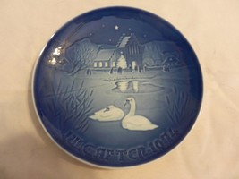 1974 Christmas in the Village Porcelain Collectors Plate from B&G Denmark (H1) - $50.00